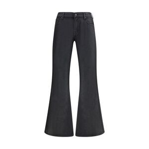 7FOR Flare Leg Jeans Women Black Jeans & Pants